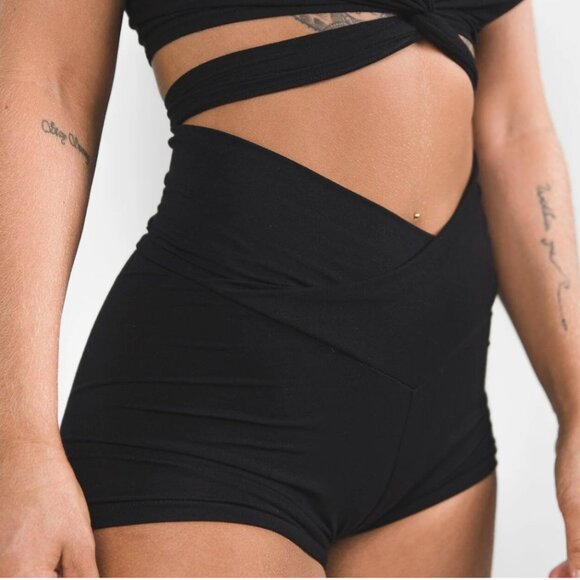 Royal Codes Yoga Shorts, size S - Picture 1 of 6